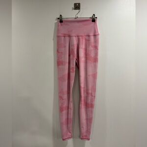ALO Yoga Pink Camouflage Leggings
